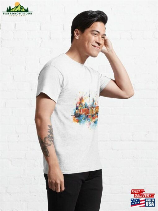 Berlin’s Watercolor Whimsy Classic T-Shirt Unisex
