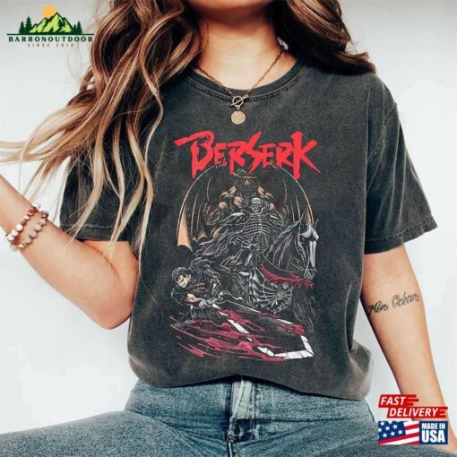 Berserk Shirt Japanese Anime T-Shirt Manga Hoodie Sweatshirt