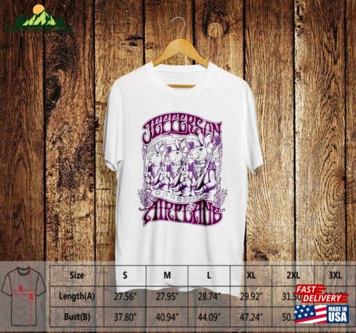 Best Clothing Jefferson Airplane Three Rabbits Psychedelic Rock Acid Heavy Cotton Men’s Unisex T-Shirt S 3Xl Hoodie Sweatshirt