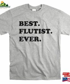 Best Flutist Ever Flute Player Gift Shirt Classic Hoodie 3