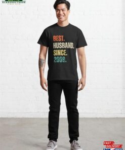 Best Husband Since 2009 13Th Wedding Anniversary Classic T Shirt Unisex 3