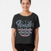Best Selling Vintage Fender Logo Guitar Printed Hoodies T Shirt Hoodie Sweatshirt