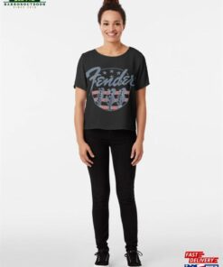 Best Selling Vintage Fender Logo Guitar Printed Hoodies T Shirt Hoodie Sweatshirt