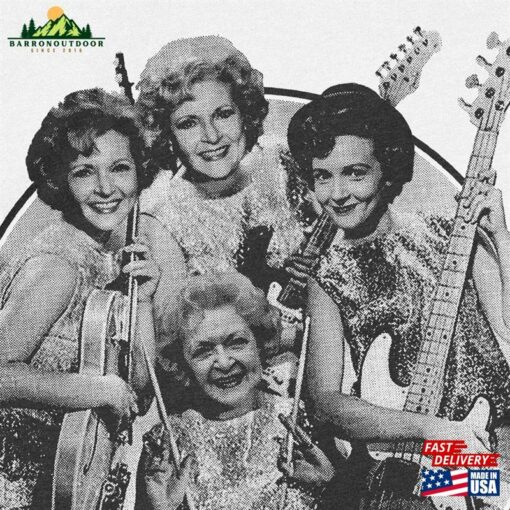 Betty White Band Shirt (Original Gnuyorker Design Classic Hoodie