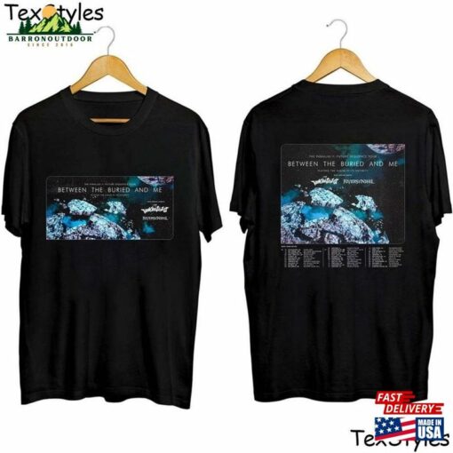 Between The Buried And Me Parallax Ii Future Sequence Tour 2023 Shirt Fan Unisex Classic