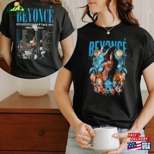 Beyonce Double Side Renaissance 2023 Shirt World Tour Vintage T-Shirt Classic