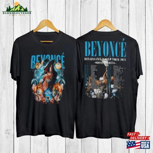 Beyonce Double Side Renaissance 2023 Shirt World Tour Vintage T-Shirt Classic