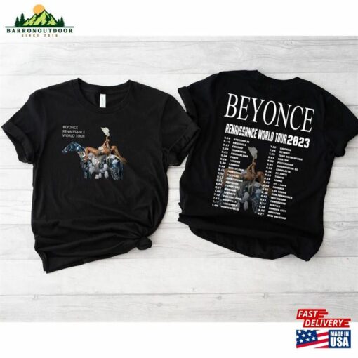 Beyonce Renaissance 2023 North American Tour T-Shirt Classic Hoodie