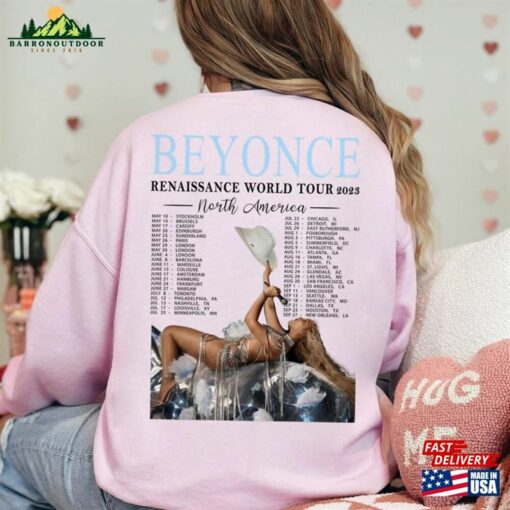 Beyonce Renaissance 2023 World Tour T-Shirt Vintage Shirt Unisex Sweatshirt