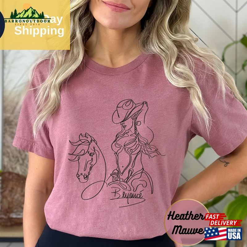 Beyonce Renaissance Tour 2023 T-Shirt World Shirt Line Art With Signature Classic Hoodie Beyonce Renaissance Tour 2023 T-Shirt World Shirt Line Art With Signature Classic Hoodie