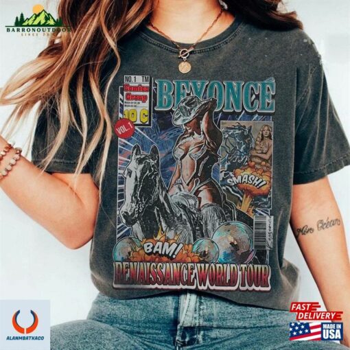 Beyonce Renaissance Vintage Unisex Shirt World Tour 2023 Fan Gift Classic T-Shirt