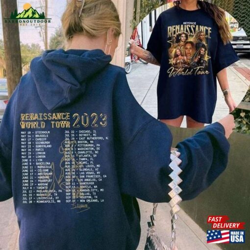 Beyonce Renaissance World Tour 2023 Shirt Tee Unisex Hoodie