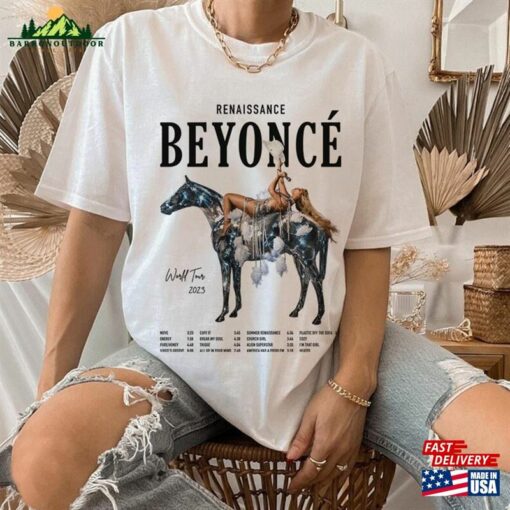 Beyonce Renaissance World Tour 2023 Shirt Vintage Music T-Shirt Active Classic