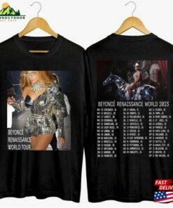 Beyonce Renaissance World Tour 2023 Two Sides Shirt Vintage Music T-Shirt Merch Hoodie Classic