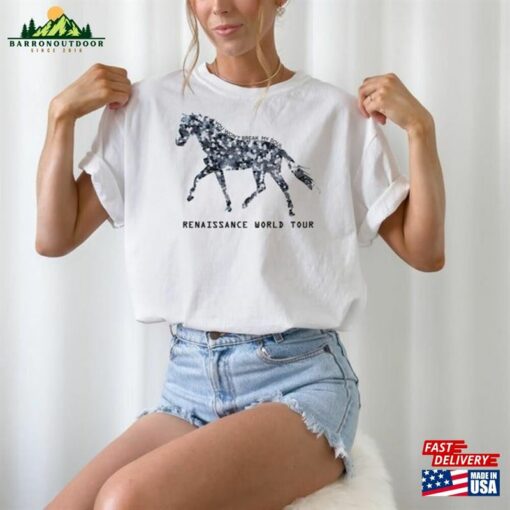 Beyonce Renaissance World Tour Horse Concert Merch T-Shirt Unisex