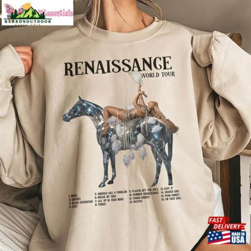 Beyonce Shirt Renaissance World Tour 2023 Hoodie Sweatshirt