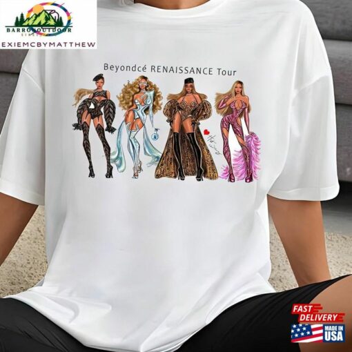 Beyonce Shirt Renaissance World Tour 2023 T-Shirt Sweatshirt Unisex