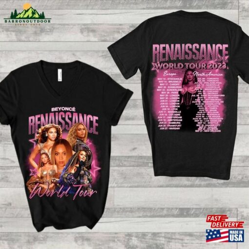 Beyonce’renaissance World Tour Vintage T-Shirt Gift For Sweatshirt Hoodie