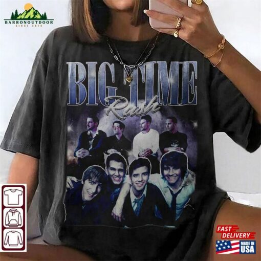 Big Time Rush Band 90S Vintage Shirt Tee Classic Hoodie