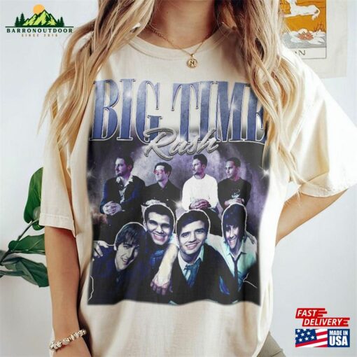 Big Time Rush Band 90S Vintage Shirt Tee Classic Unisex