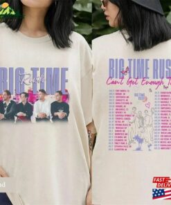 Big Time Rush Band Cant Get Enough Tour 2023 T-Shirt Unisex Classic