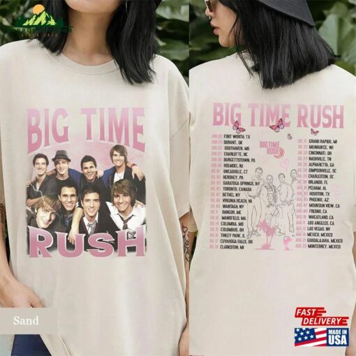 Big Time Rush Band Cant Get Enough Tour Shirt 2023 Music Shirts Classic T-Shirt