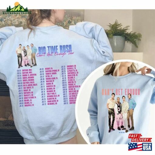 Big Time Rush Band Cant Get Enough Tour Shirt Hoodie Unisex