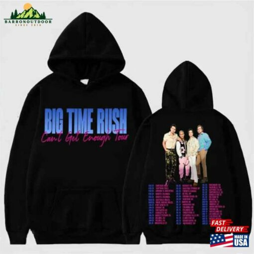 Big Time Rush Band Can’t Get Enough Tour Shirt Pop Music 2023 Merch Classic Sweatshirt