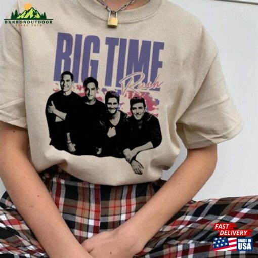 Big Time Rush Band Pop Music Fan Merch T-Shirt V Neck Hoodie Classic