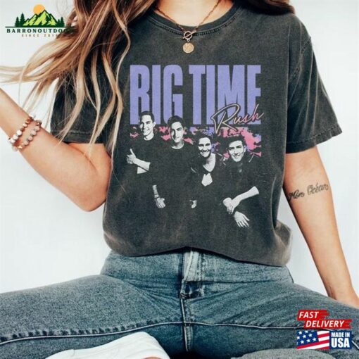 Big Time Rush Band Retro Shirt Tee Vintage Sweatshirt Music Classic