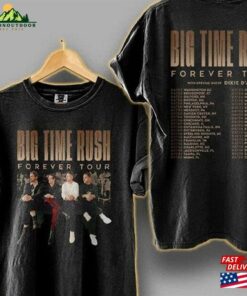 Big Time Rush Band T-Shirt Btr Forever Tour Sweatshirt Merch Unisex