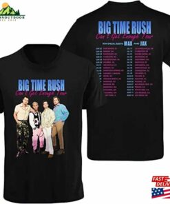Big Time Rush Cant Get Enough Tour 2023 T Shirt Gift For Music Fans Hoodie Classic 3