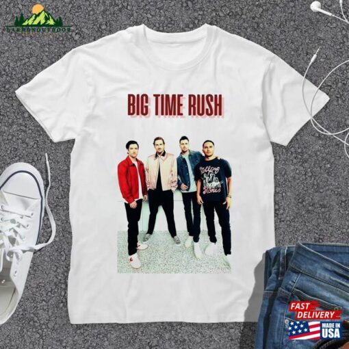 Big Time Rush Concert Shirt Pop Music Band Fan Gift Classic Hoodie