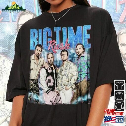 Big Time Rush Music Shirt Can’t Get Enough Tour 2023 Classic Unisex