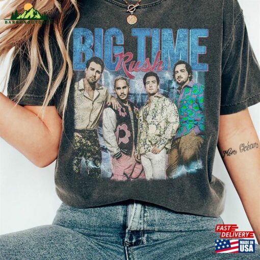 Big Time Rush Music Shirt Merch Vintage Can Classic Unisex