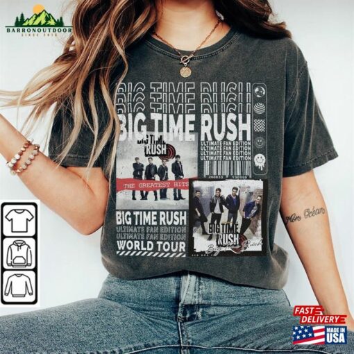 Big Time Rush Music Shirt Merch Vintage Can Hoodie Classic