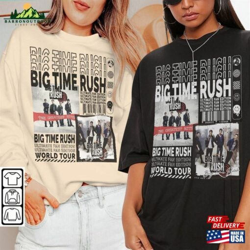 Big Time Rush Music Shirt Merch Vintage Can Hoodie Classic