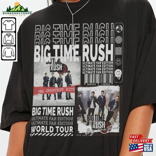 Big Time Rush Music Shirt Merch Vintage Can Hoodie Classic