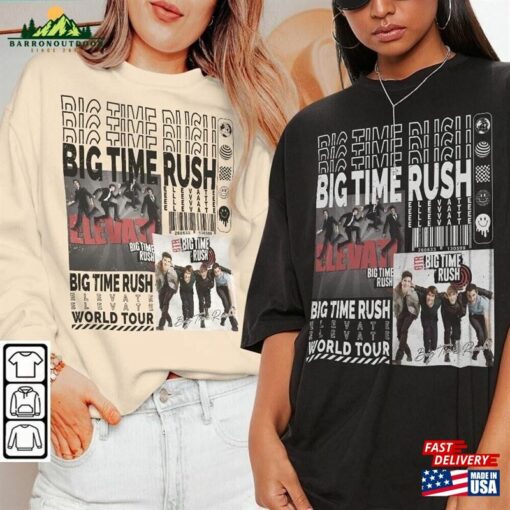 Big Time Rush Music Shirt Merch Vintage Can T-Shirt Sweatshirt