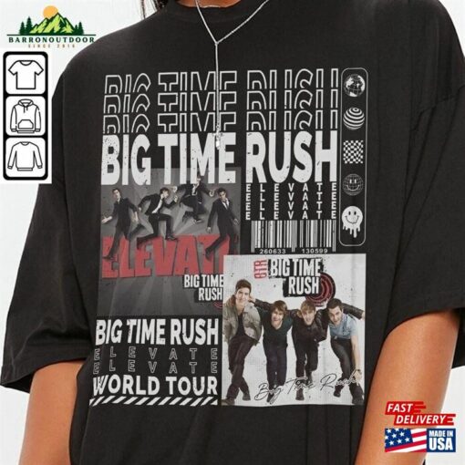 Big Time Rush Music Shirt Merch Vintage Can T-Shirt Sweatshirt