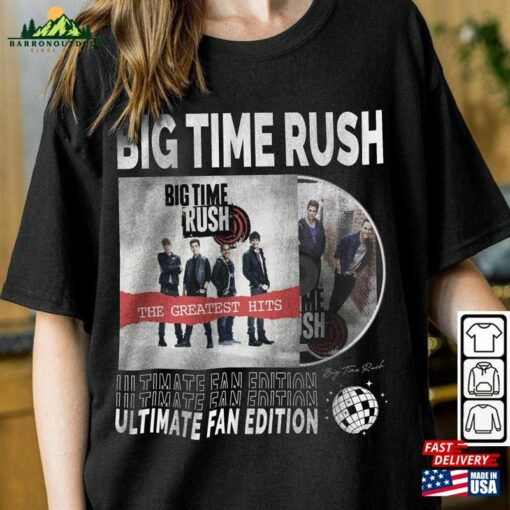 Big Time Rush Music Shirt V1 Merch Vintage Can Classic T-Shirt