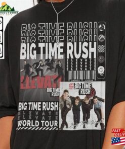 Big Time Rush Pastel Color Shirt Can’T Get Enough Tour Hoodie T-Shirt