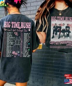 Big Time Rush Retro Gift Tour 2023 Tracklist Shirt Classic T-Shirt