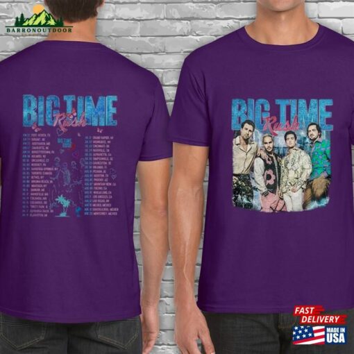 Big Time Rush Shirt Cant Get Enough Tour 2023 Hoodie Sweatshirt