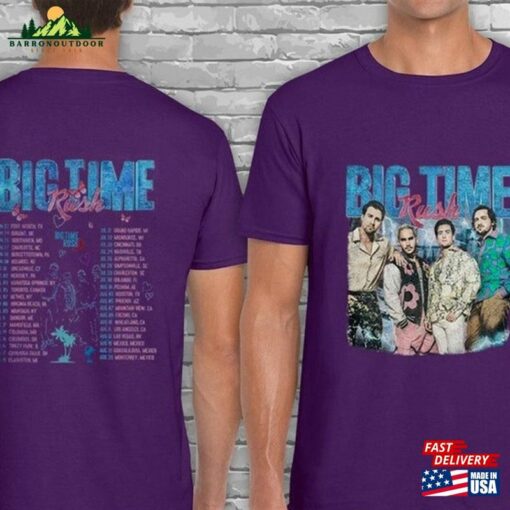 Big Time Rush Shirt Cant Get Enough Tour 2023 T-Shirt Hoodie