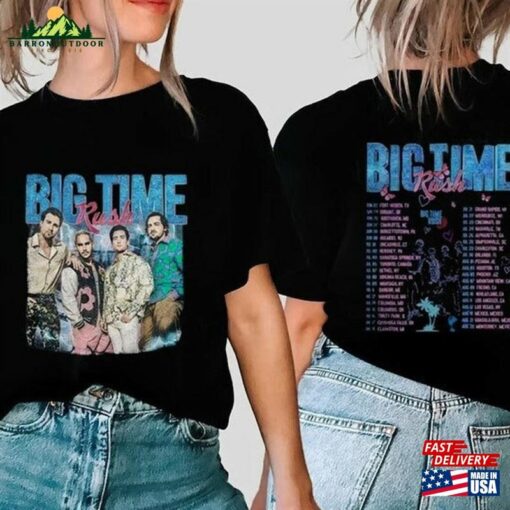 Big Time Rush Shirt Cant Get Enough Tour 2023 T-Shirt Hoodie