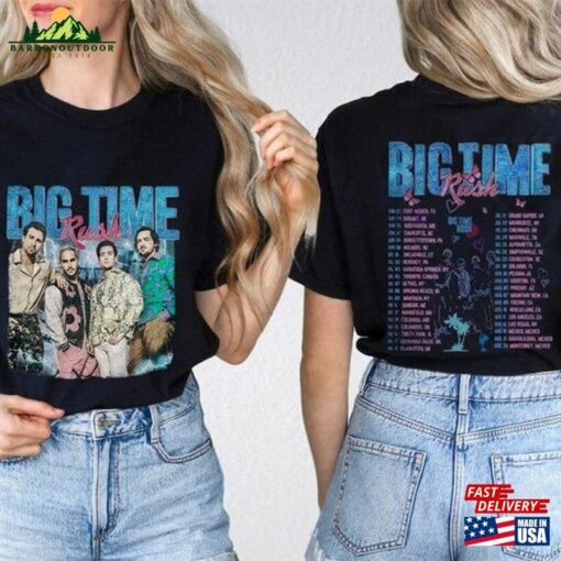 Big Time Rush Shirt Cant Get Enough Tour 2023 T-Shirt Hoodie