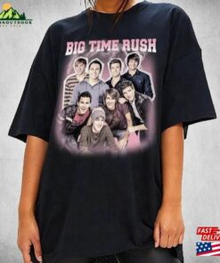 Big Time Rush Shirt Vintage T-Shirt Btr Tour Sweatshirt Unisex