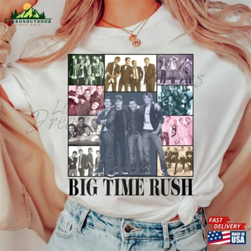 Big Time Rush The Eras Tour Shirt Can’t Get Enough 2023 Classic Unisex