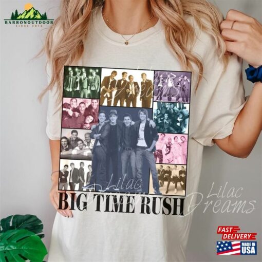 Big Time Rush The Eras Tour Shirt Can’t Get Enough 2023 Classic Unisex